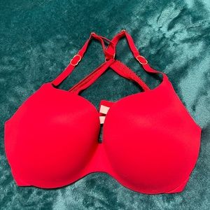 Incredible by Victoria’s Secret perfect shape red bra size 34DDD. Worn once.